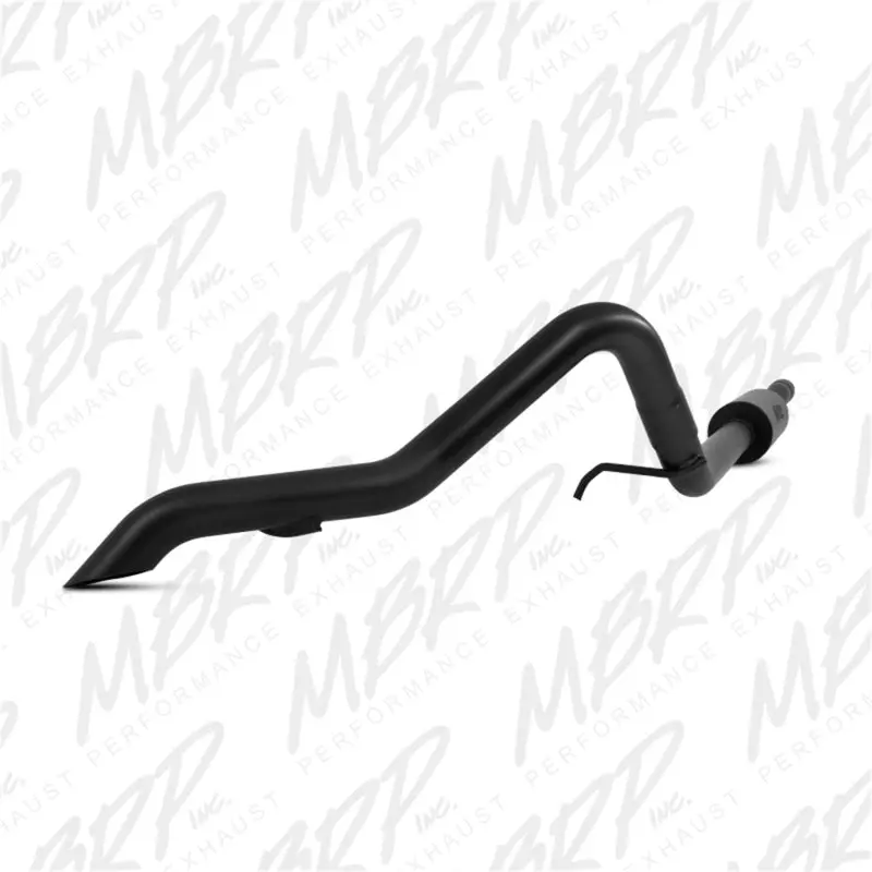 Mbrp 2007-2009 Jeep Wrangler (Jk) 3.8L V6 4 Dr Off-Road Tail Pipe Muffler Before Axle 1