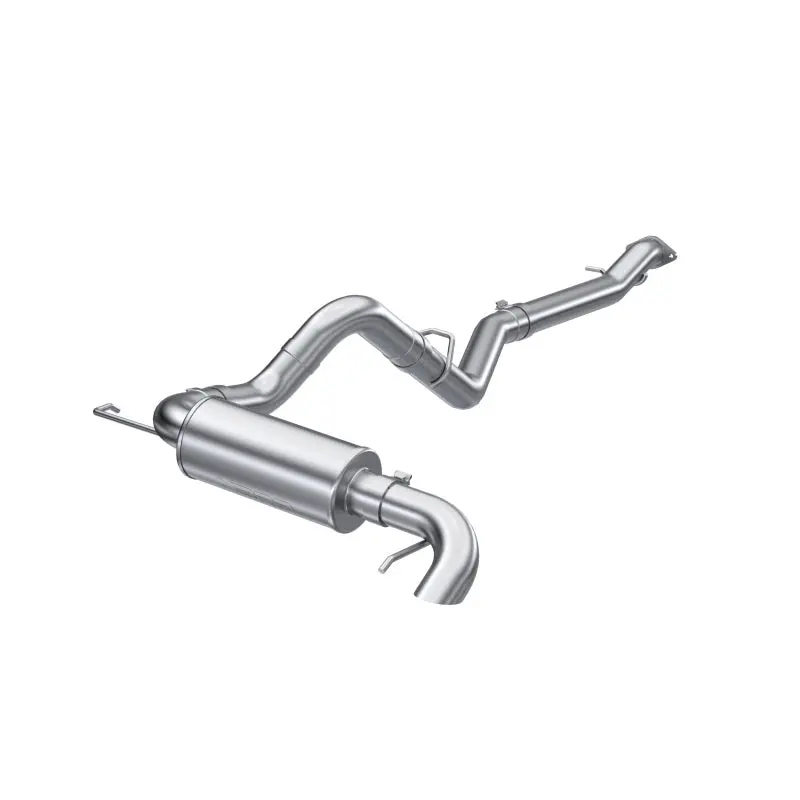 Mbrp 21-Up Ford Bronco 2.3L/2.7L Ecoboost 2/4Dr Aluminized Steel High Clearance Cat-Back Exhaust 1