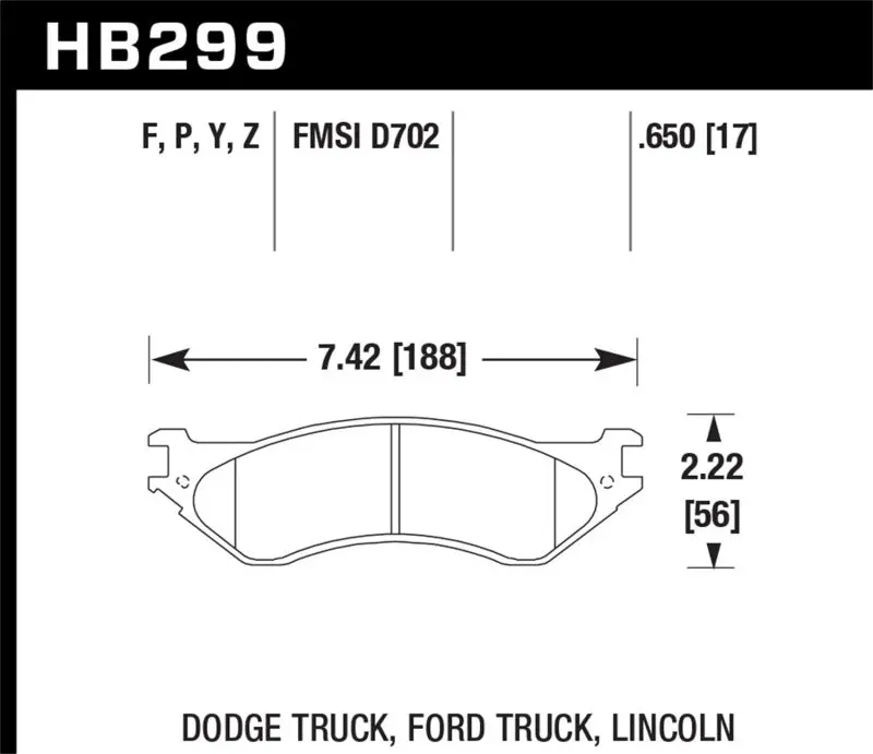 Hawk Super Duty Street Brake Pads 1