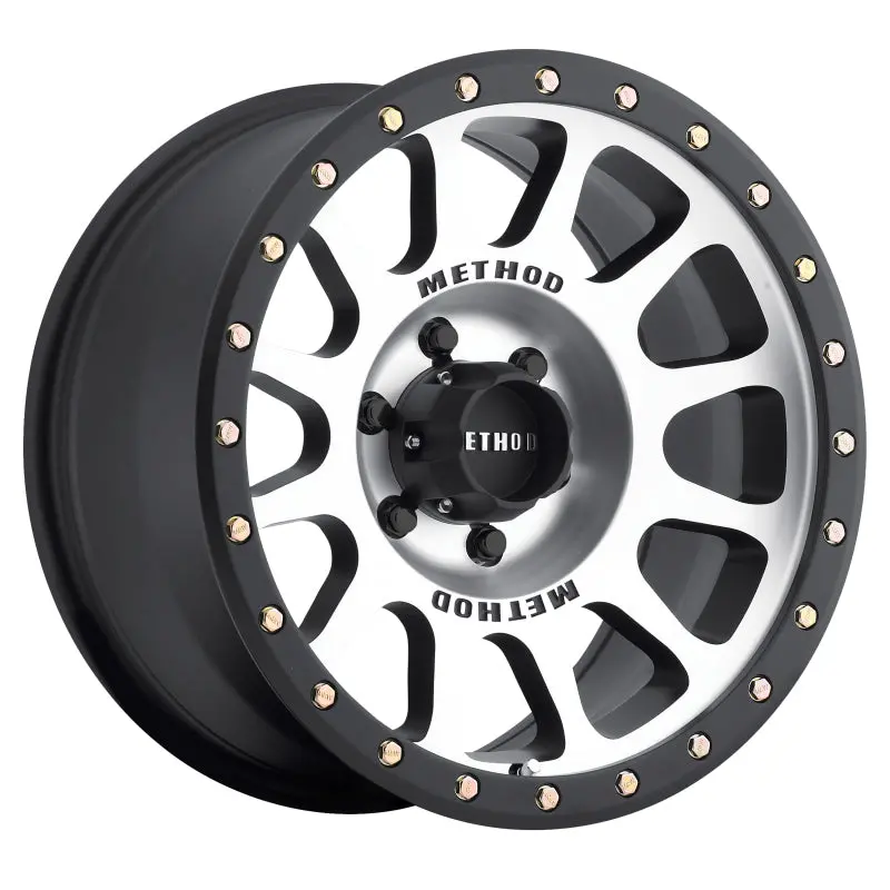 Method Mr305 Nv 18X9 +18Mm Offset 6X5.5 108Mm Cb Machined/Black Street Loc Wheel 1
