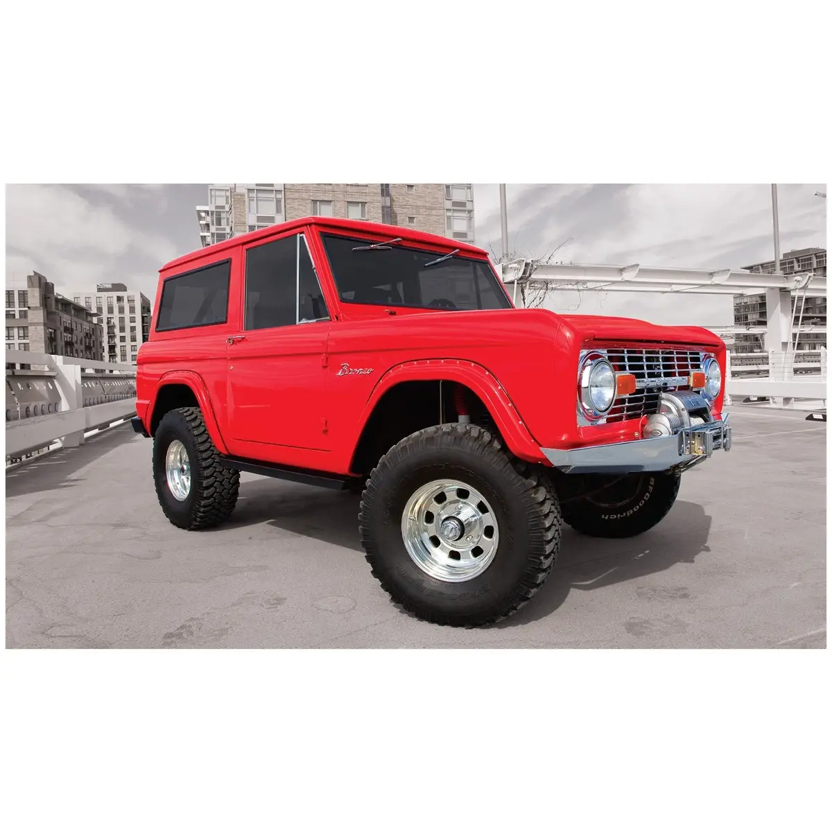 66-77 Fender Flares Cutout Style 2Pcs 1