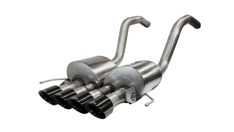Corsa 2014-19 C7 Corvette Z06 6.2L 2.75In Xtreme Axle-Back W/ Dual Npp & Quad Black Tips 1