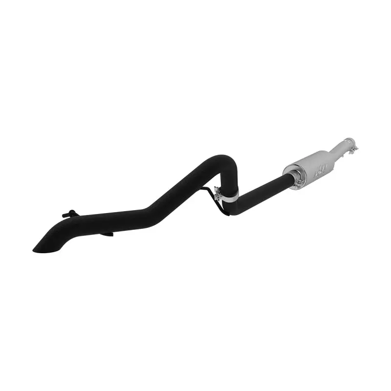 Mbrp 12 Jeep Wrangler/Rubicon 3.6L V6 Cat Back Single Rear Exit Off-Road Black Exhaust 2