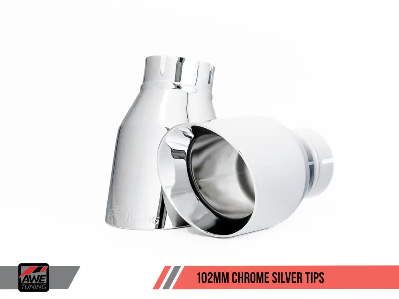 Awe Tuning Vw Mk7 Gti Touring Edition Exhaust - Chrome Silver Tips 1