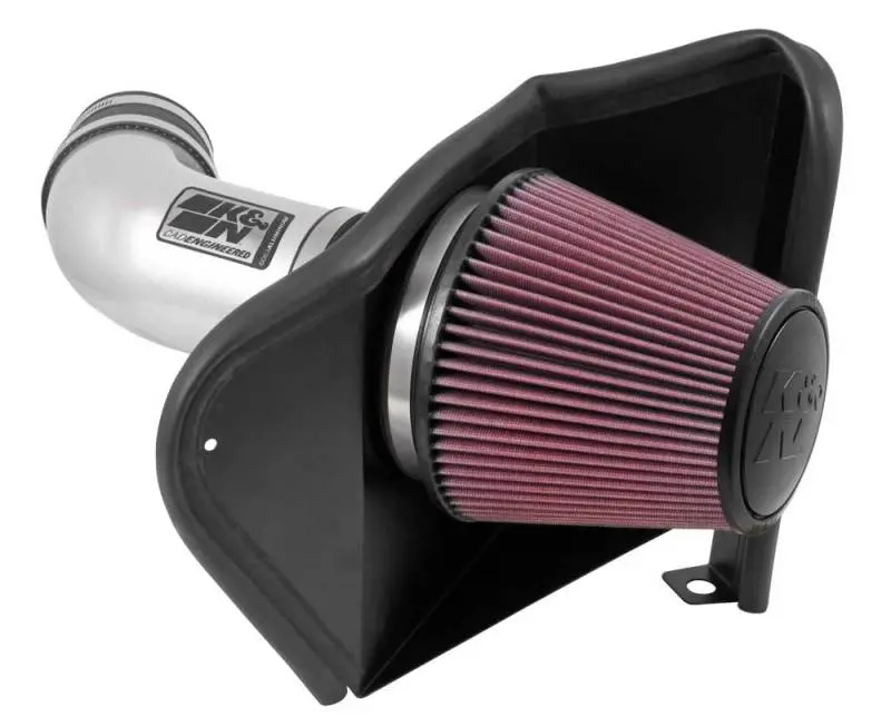 K&N 12-15 Jeep Grand Cherokee Srt 8 6.4L V8 High Flow Performance Intake Kit 1