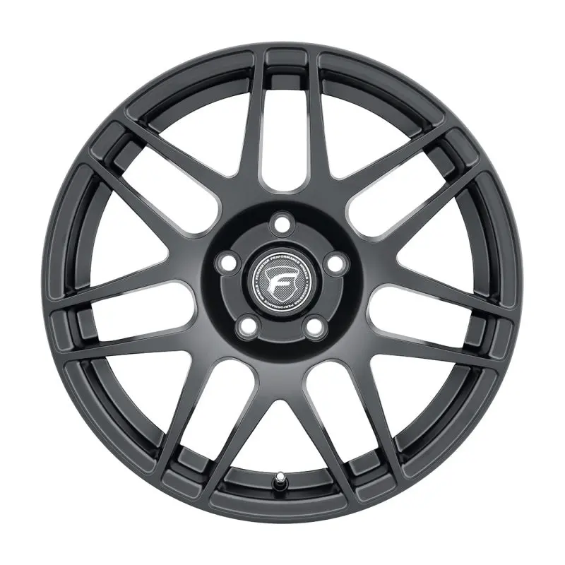Forgestar F14 18X5.0 / 5X114.3 Bp / Et-23 / 2.125In Bs Satin Black Wheel 1