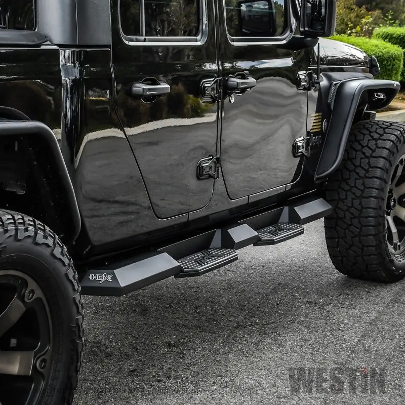 Westin 2020 Jeep Gladiator Hdx Xtreme Nerf Step Bars - Textured Black 2