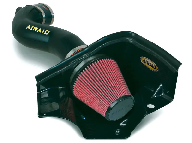 Airaid 05-09 Ford Mustang 4.6L Race Only (No Mvt) Mxp Intake System W/ Tube (Oiled / Red Media) 1