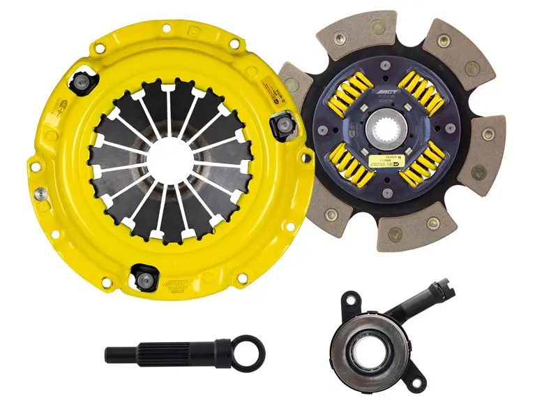 Act 08-17 Mitsubishi Lancer Gt / Gts Hd/Race Sprung 6 Pad Clutch Kit 1