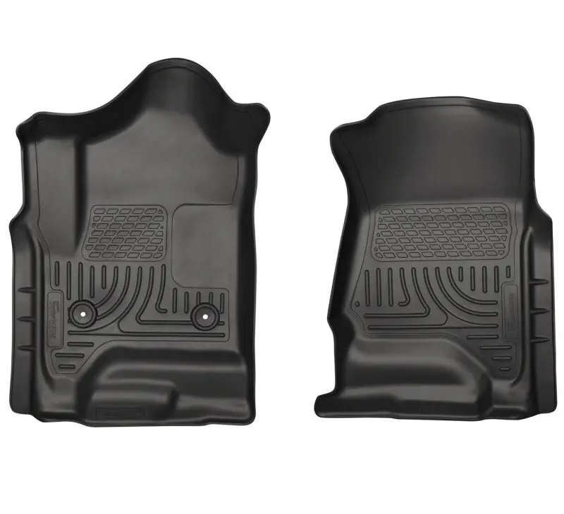 Husky Liners 14 Chevrolet Silverado 1500/Gmc Sierra 1500 Weatherbeater Black Front Floor Liners 1