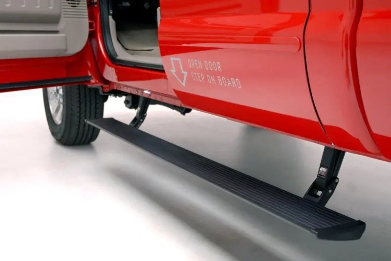 Amp Research 2004-2007 Ford F250/F350/450 All Cabs Powerstep - Black 1
