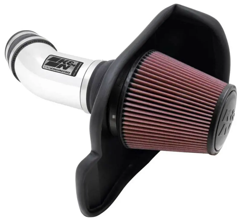 K&N Performance Intake Kit Typhoon; 11 Dodge Challenger 6.4L V8 1