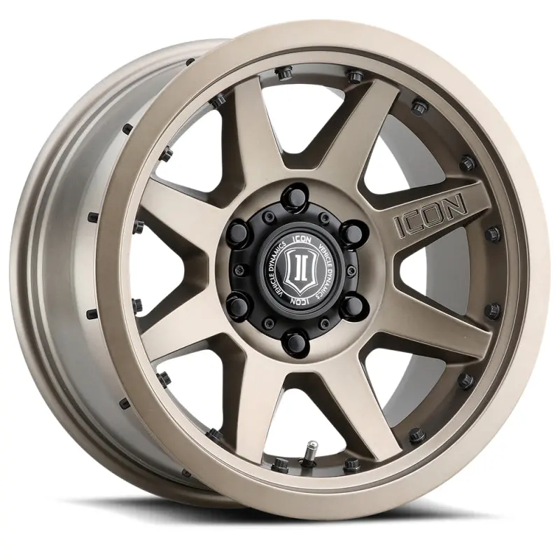 Icon Rebound Pro 17X8.5 5X5 -6Mm Offset 4.5In Bs 71.5Mm Bore Bronze Wheel 1