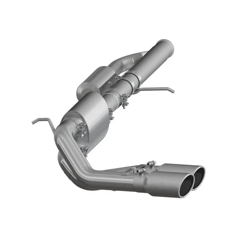 Mbrp 09+ Chevrolet Silverado 1500 3In Cat Back Pre-Axle Dual Outlet W/ 4In Tip - T304 2