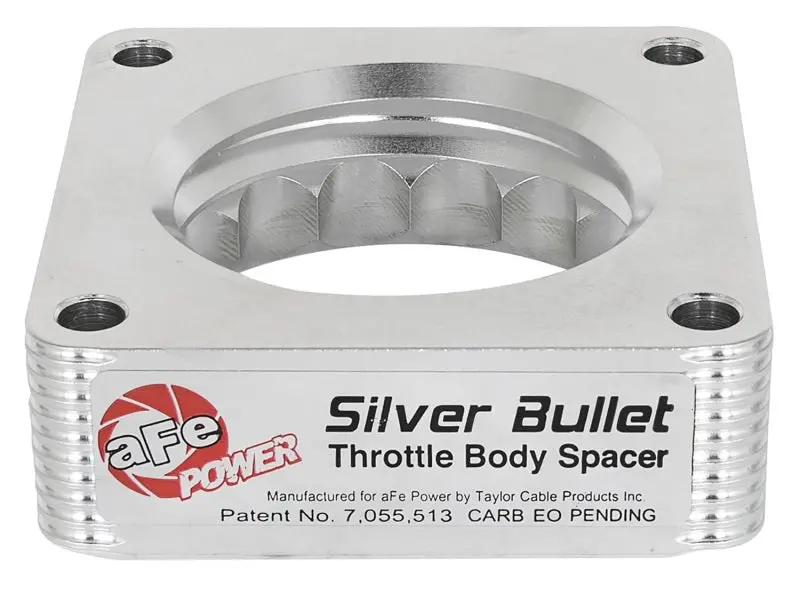 Afe Silver Bullet Throttle Body Spacer 09-18 Nissan 370Z V6-3.7L (Vq37vhr) 2