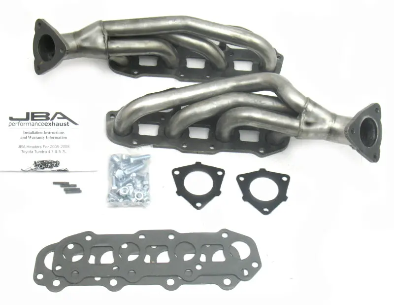 Jba 05-07 Toyota 4.7L V8 1-1/2In Primary Raw 409Ss Cat4ward Header 2