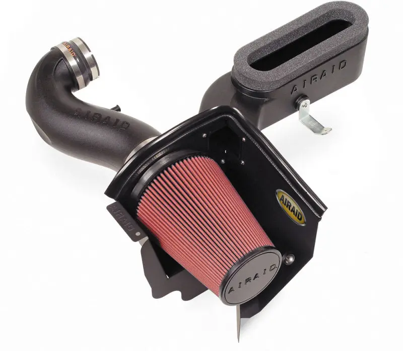 Airaid 06-10 Dodge Charger / 08 Magnum Srt8 6.1L Hemi Cad Intake System W/ Tube (Oiled / Red Media) 1