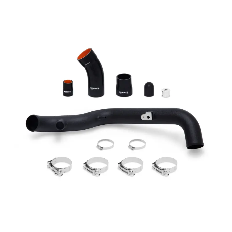 Mishimoto 2014+ Ford Fiesta St Cold-Side Intercooler Pipe Kit - Wrinkle Black 2