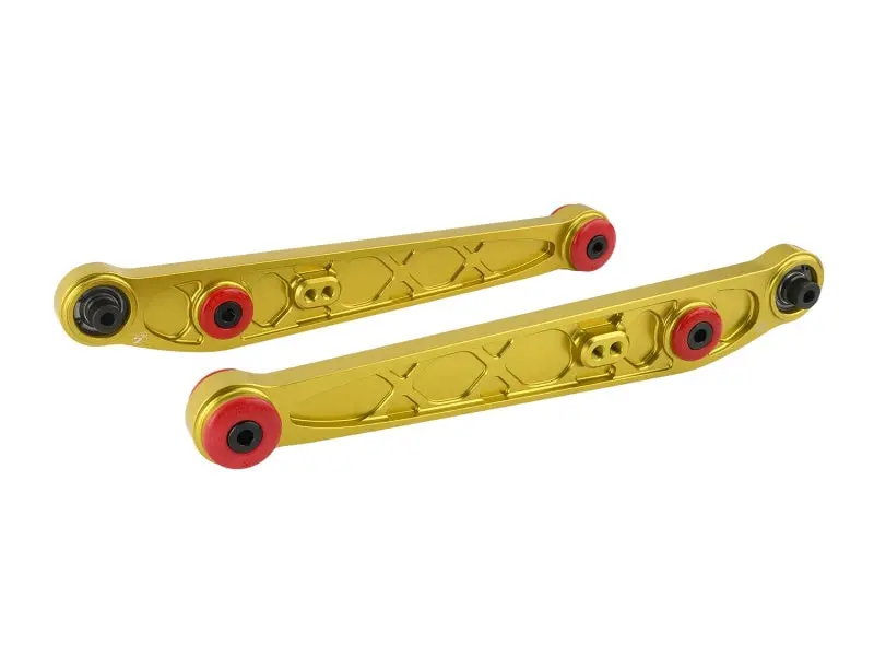 Skunk2 Honda/Acura Ek Alpha Series Rear Lower Control Arm Set - Gold 1