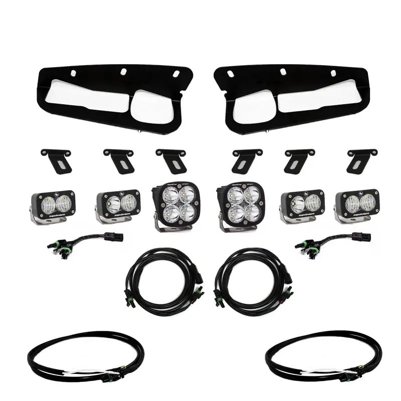 Baja Designs 2021+ Ford Bronco Fog Pocket Kit 21-Up Sportsmen W/Upfitter 1