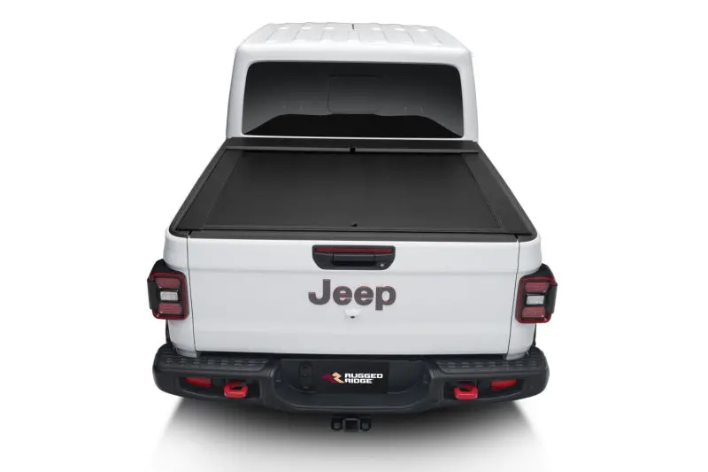 Rugged Ridge Armis Retractable Locking Bed Cover 20-21 Jt 2