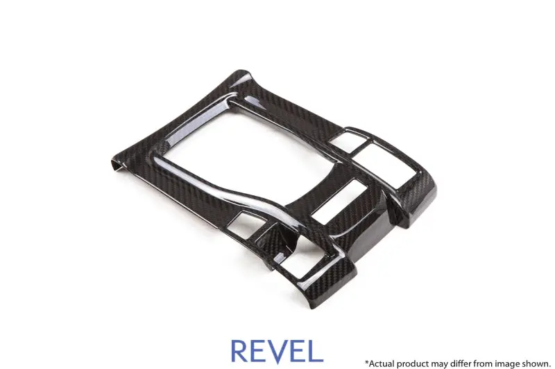 Revel Gt Dry Carbon Shifter Panel Cover 17-18 Honda Civic Type-R - 1 Piece 1