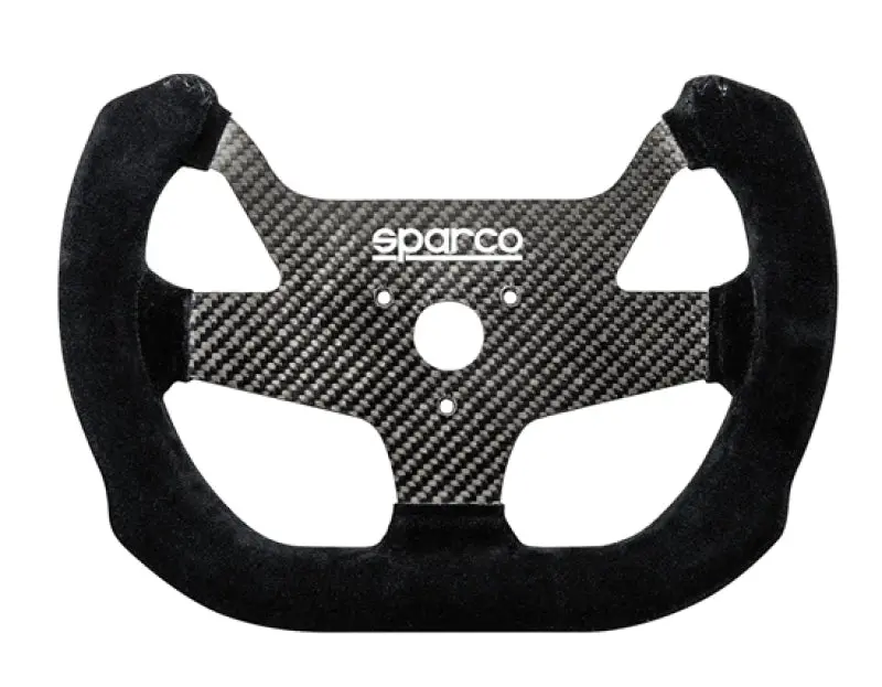 Sparco Steering Wheel F10c Carbon Suede Black 1
