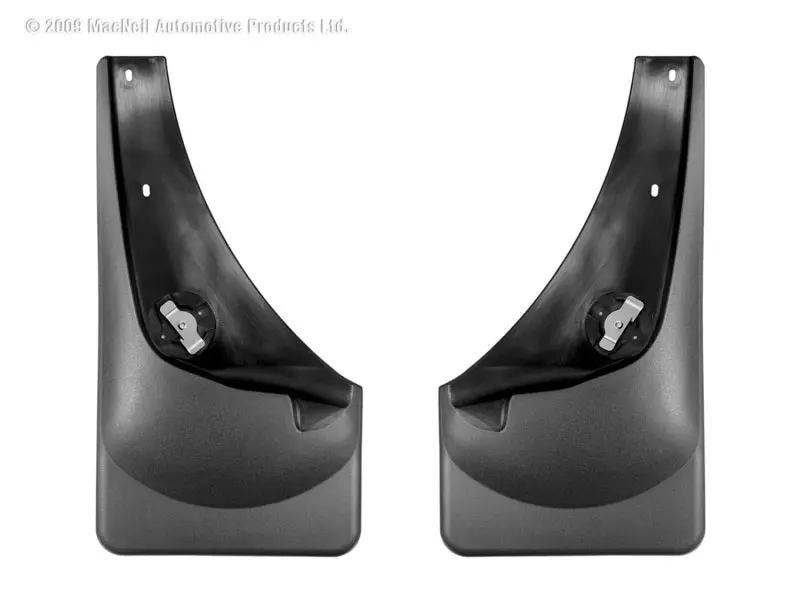 Weathertech 99-07 Ford F-Series Super Duty No Drill Mudflaps - Black 2