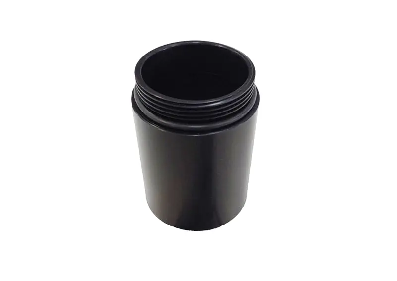 J&L 11-19 Ford F-150 2.7L/3.5L/5.0L Passenger Side Oil Separator 3.0 Cannister Extension - Black 1