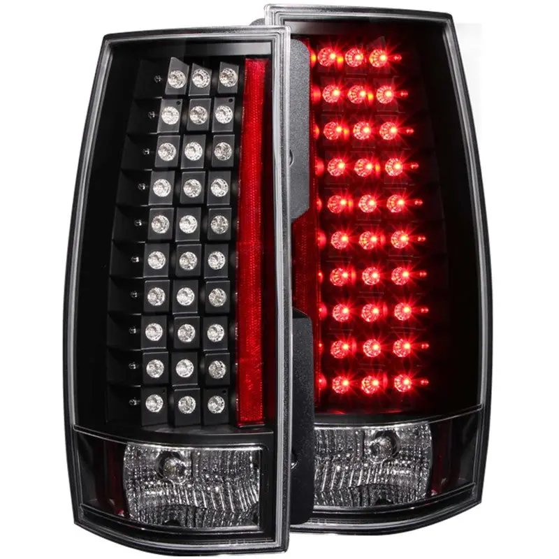 Anzo 2007-2014 Chevrolet Suburban Led Taillights Black G4 1