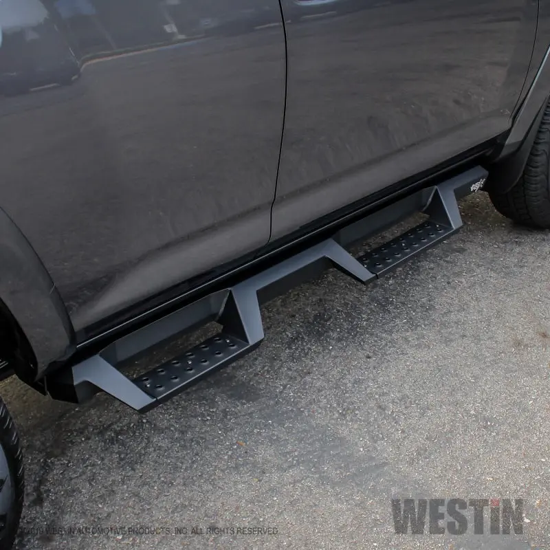 Westin/Hdx 10-17 Toyota 4Runner Trail Edition Drop Nerf Step Bars - Textured Black 2