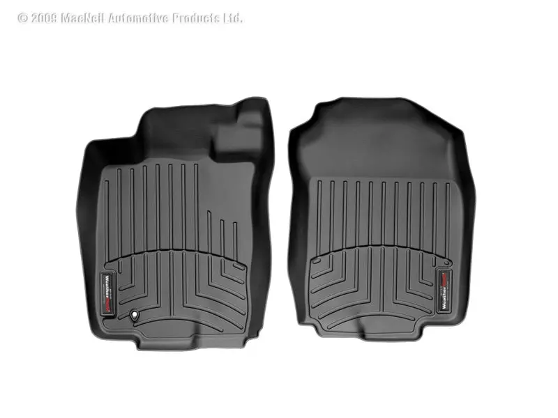 Weathertech 06-09 Ford Fusion Front Floorliner - Black 1