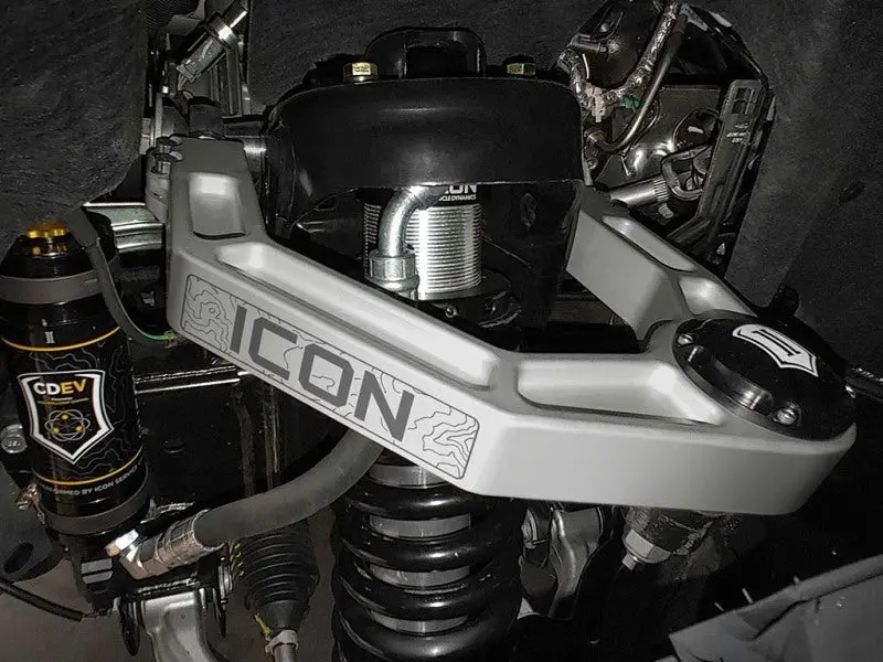 Icon 2021+ Ford Bronco Billet Upper Control Arm Delta Joint Kit 2