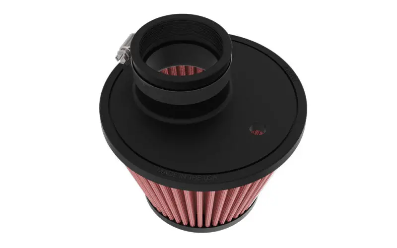 K&N Universal Clamp-On Air Filter 2In Flange Id 5-3/16In Base 3-1/2In Top 3-11/16In Height W/ Vent 2