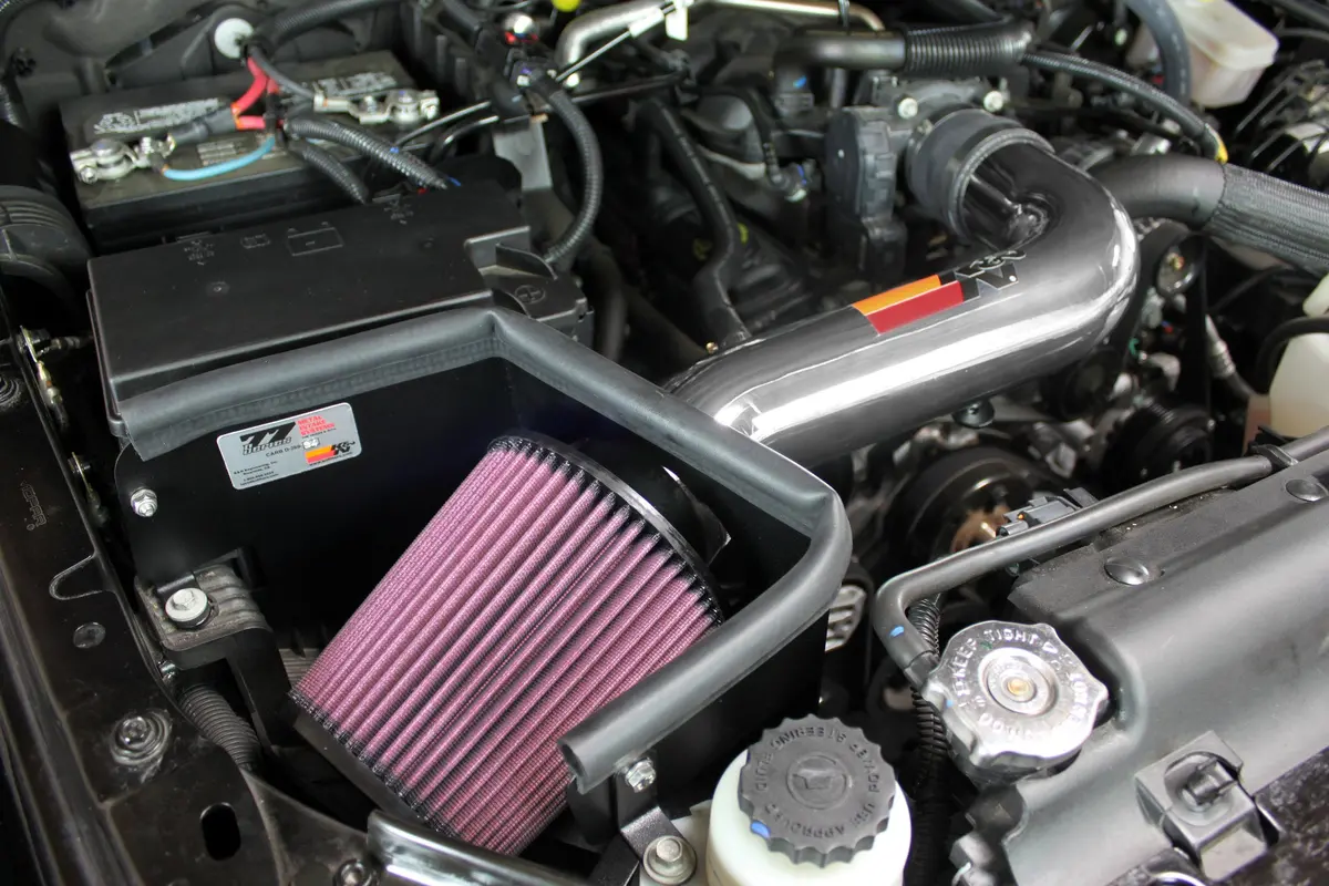 2007-2011 Jeep Wrangler Jk 3.8L V6 Engine, K&N Cold Air Intake (Oiled Filter) 2