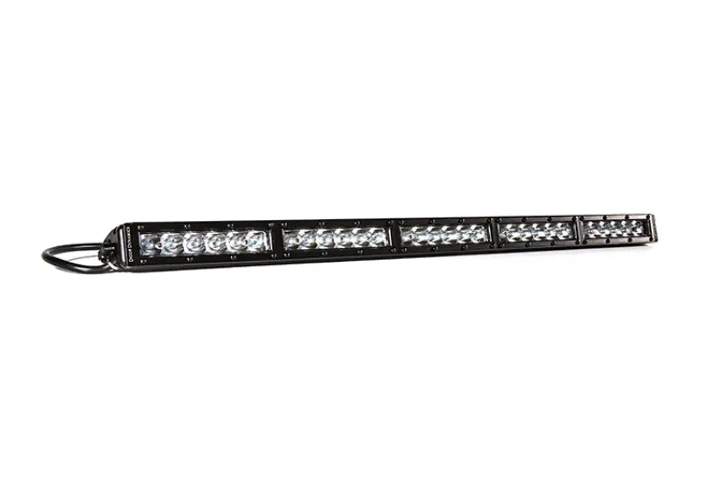 Diode Dynamics 30 In Led Light Bar Single Row Straight Clear Driving Each Stage Series 1