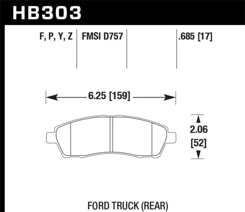 Hawk Super Duty Street Brake Pads 1