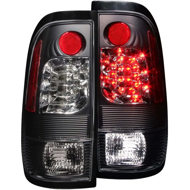 Anzo 1997-2003 Ford F-150 Led Taillights Black 1