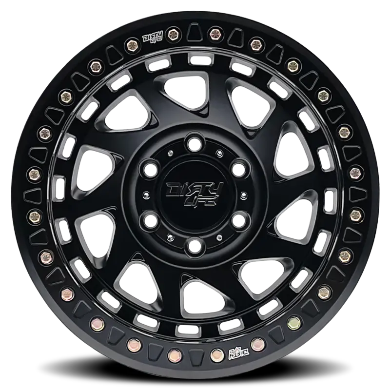 Dirty Life 9313 Enigma Race 17X9 / 5X127 Bp / -12Mm Offset / 78.1Mm Hub Matte Black Wheel 2