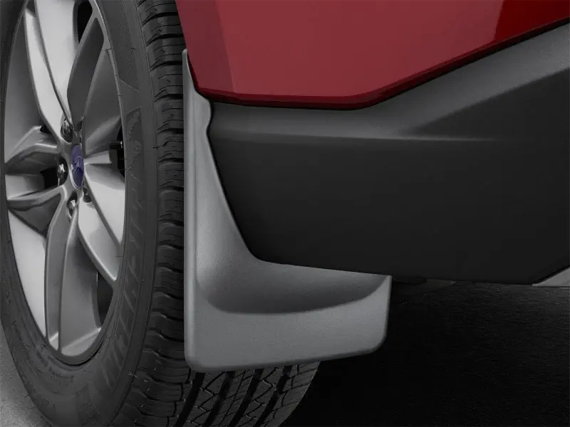 Weathertech 17+ Ford F-350 Duallie No Drill Mudflaps - Black 1
