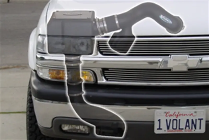 Volant 02-06 Cadillac Escalade 6.0 V8 Air Intake Scoop 2