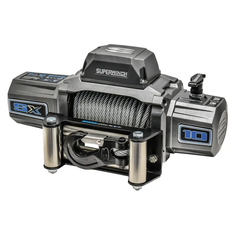Superwinch 10000 Lbs 12V Dc 3/8In X 85Ft Wire Rope Sx 10000 Winch 1