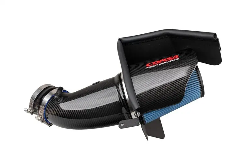 Corsa 17-22 Dodge Challenger Srt/Hellcat/Redeye/Demon Carbon Fiber Air Intake W/ Maxflow 5 Oil Filt. 1
