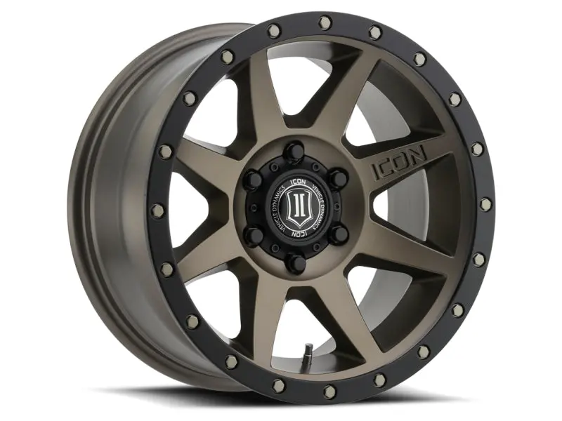 Icon Rebound 17X8.5 5X5 -6Mm Offset 4.5In Bs 71.5Mm Bore Bronze Wheel 1