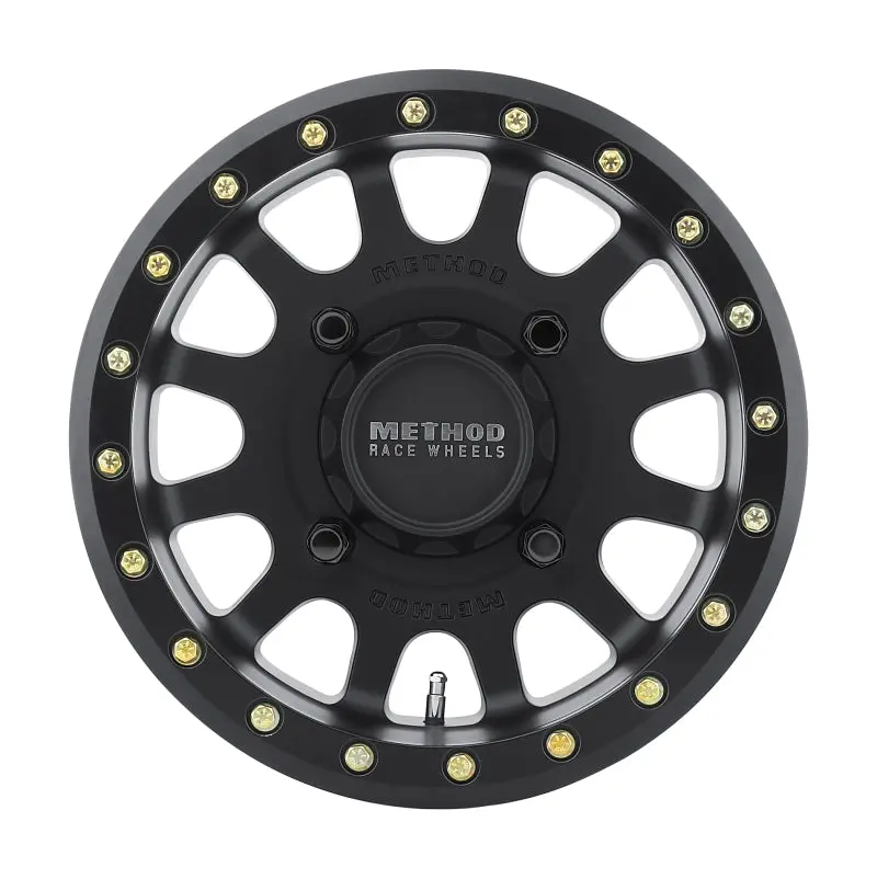 Method Mr401 Utv Beadlock 15X6 5+1/+53Mm Offset 4X136 106Mm Cb Matte Black W/Bh-H24100 Wheel 2