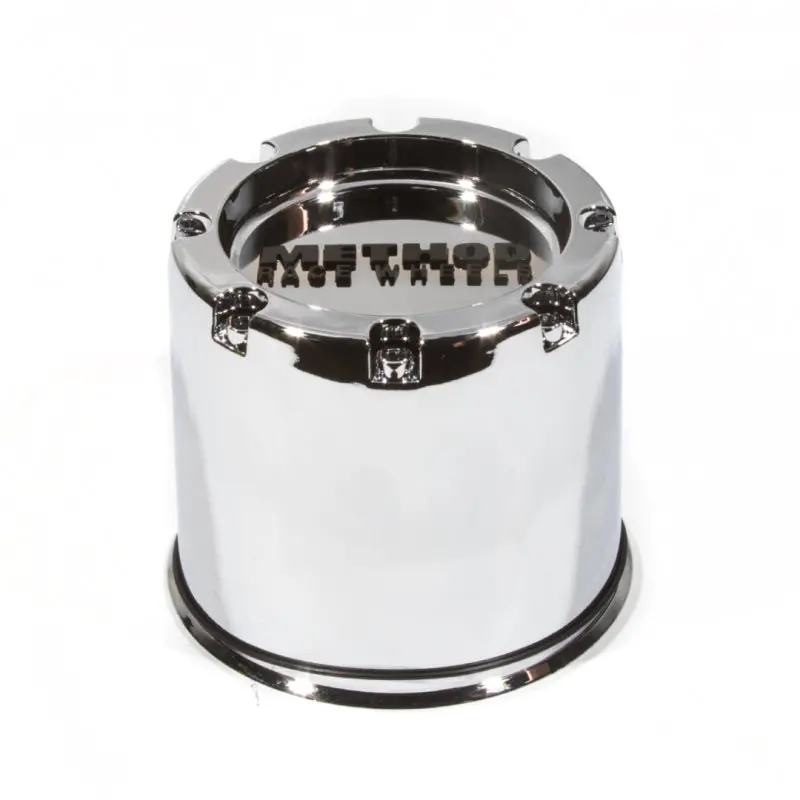 Method Cap 1524 - 130Mm - 2 Piece - Chrome - Push Thru 1