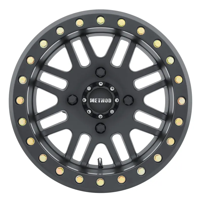 Method Mr406 Utv Beadlock 15X10 5+5/0Mm Offset 4X136 106Mm Cb Matte Black W/Bh-H24100 Wheel 2