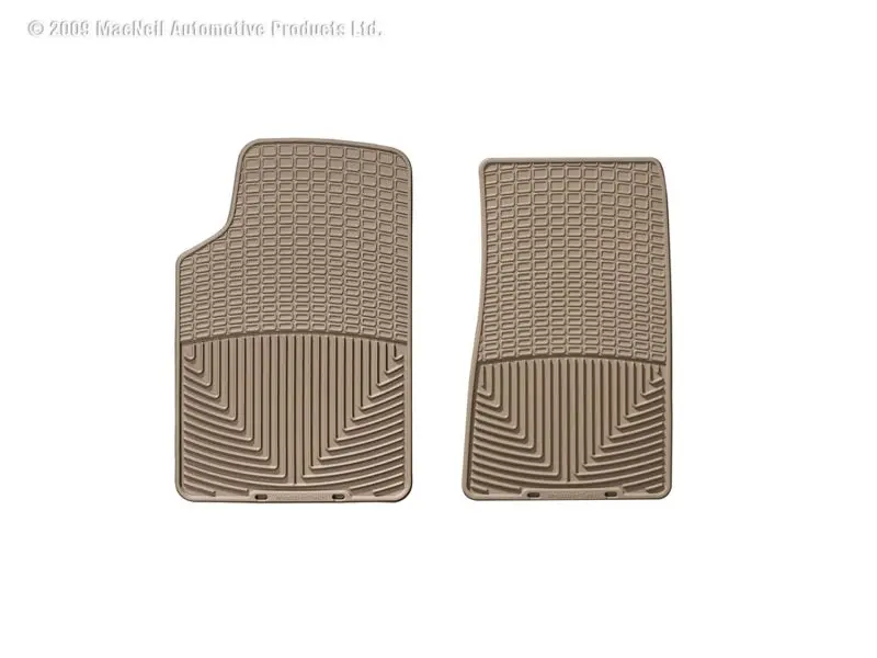 Weathertech 03-10 Cadillac Cts Front Rubber Mats - Tan 1