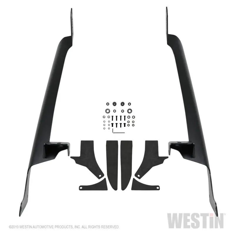 Westin 18-19 Jeep Wrangler Pillar Led Light Mount - Black 1