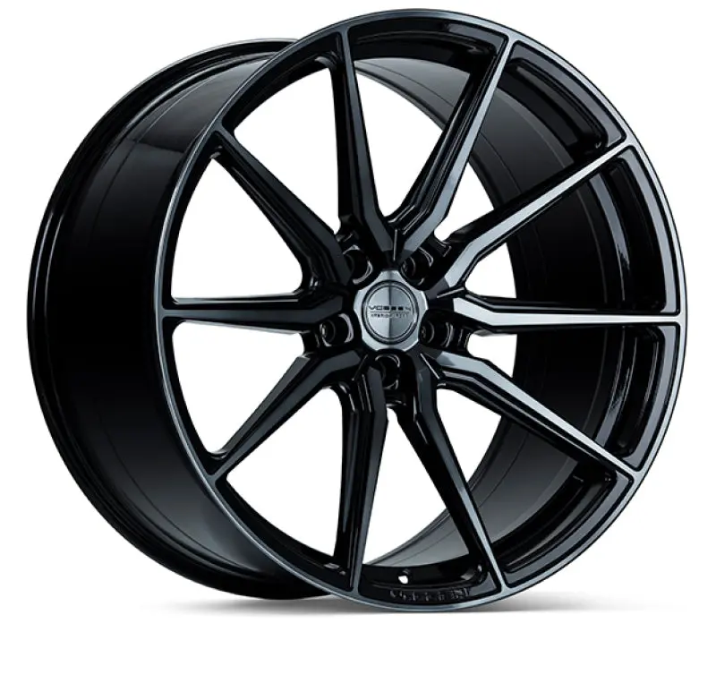 Vossen Hf-3 19X8.5 / 5X114.3 / Et32 / Flat Face / 73.1 - Double Tinted - Gloss Black 1